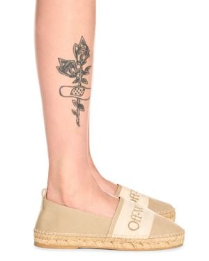Off-White c/o Virgil Abloh Bookish Espadrilles - White