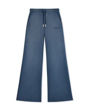 Off-White c/o Virgil Abloh Laundry Regular Joggers - Blue