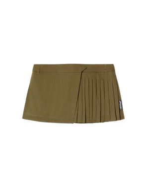 Off-White c/o Virgil Abloh Savana Mini Skirt - Green