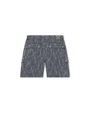 Off-White c/o Virgil Abloh Ss_Switch Off Cargo Shorts - Grey