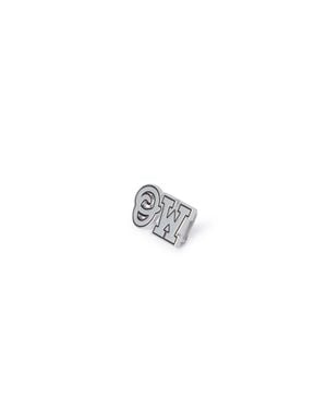 Off-White c/o Virgil Abloh Initials Dubraw Charm - White