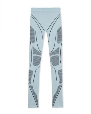 Off-White c/o Virgil Abloh Seamless Race Pants - Blue