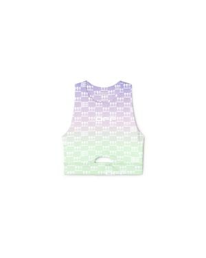 Off-White c/o Virgil Abloh Double Arrows Aop Cutout Bra - Purple