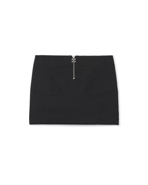 Off-White c/o Virgil Abloh Zip Up Skirt - Black