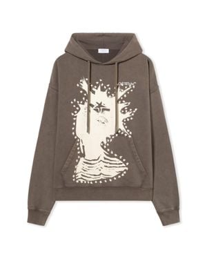 Off-White c/o Virgil Abloh Desert Arrow Skate Hoodie - White