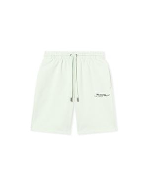 Off-White c/o Virgil Abloh Type Diagonal Skate Sweatshorts - White