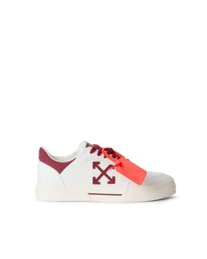 Off-White c/o Virgil Abloh Vulcanized Low Trainers - Red