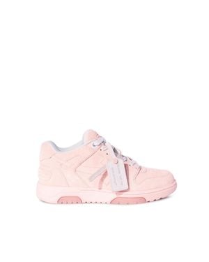 Off-White c/o Virgil Abloh Soft/Ice Out Of Office Full Suede - Rosa