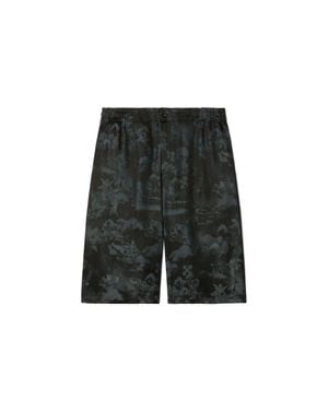 Off-White c/o Virgil Abloh Black Jacquard Fresco Bowling Shorts