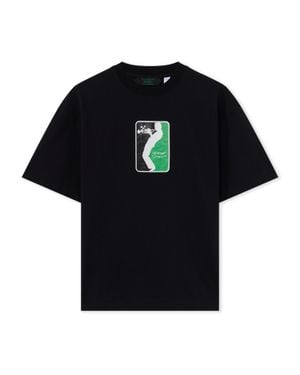 Off-White c/o Virgil Abloh Miles Davis League Skate T-Shirt - Black