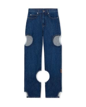 Off-White c/o Virgil Abloh Meteor Denim Trousers - Blue