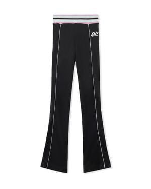 Off-White c/o Virgil Abloh Fluid Track Slim Trousers - Black