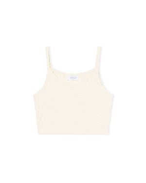 Off-White c/o Virgil Abloh Monogram Terry Top - White