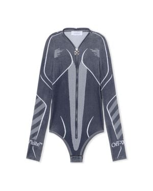 Off-White c/o Virgil Abloh Diag Seamless Body - Blue