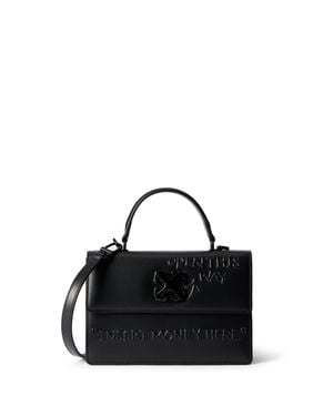 Off-White c/o Virgil Abloh Jitney 1.4 Top Handle Bag - Black