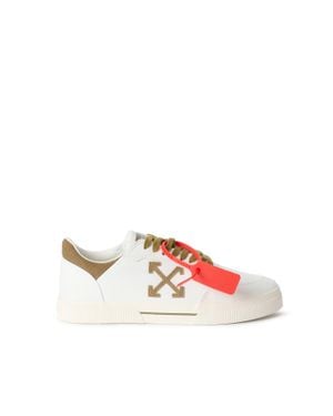 Off-White c/o Virgil Abloh Vulcanized Low Sneakers - White