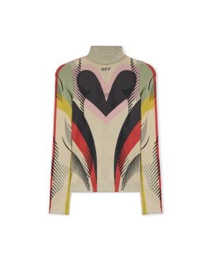 Off-White c/o Virgil Abloh Seamless Colour Block Top - White