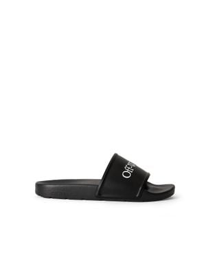 Off-White c/o Virgil Abloh Bookish Sliders - White