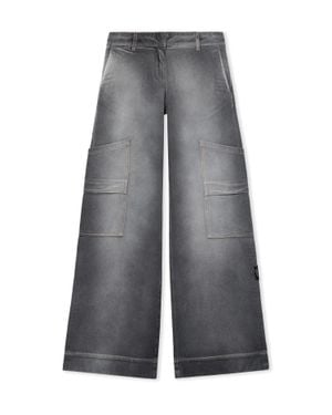 Off-White c/o Virgil Abloh Denim Toybox Cargo Pants - Gray