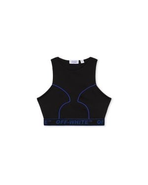 Off-White c/o Virgil Abloh Logoband Lycra Top - Black