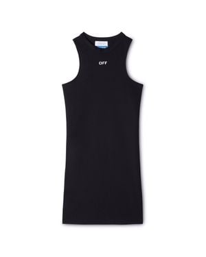 Off-White c/o Virgil Abloh Sleek Rowing Dress - Blue