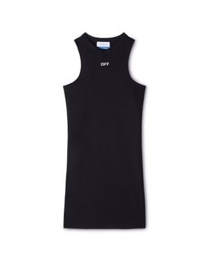 Off-White c/o Virgil Abloh Sleek Rowing Dress - Blue