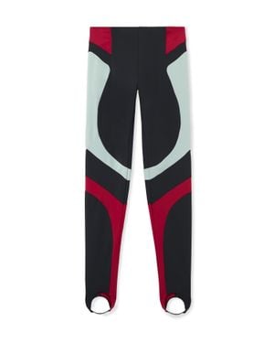 Off-White c/o Virgil Abloh Colour Block Leggings - Red