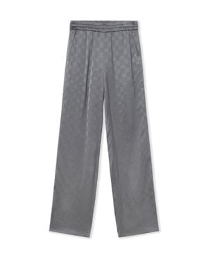 Off-White c/o Virgil Abloh Monogram Jacquard Pants - Gray