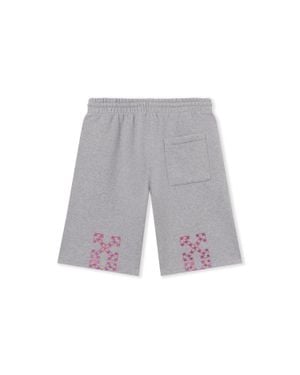 Off-White c/o Virgil Abloh Star Arrow Skate Sweatshorts - Grey
