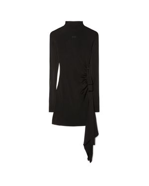 Off-White c/o Virgil Abloh Dress With Logo - Black