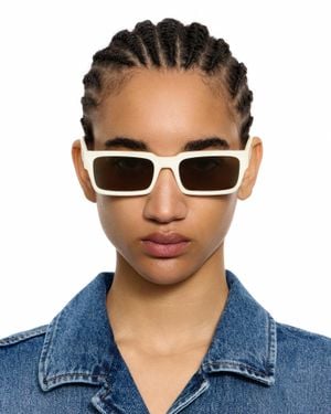 Off-White c/o Virgil Abloh Huntington Smoke Lens Sunglasses - Blue