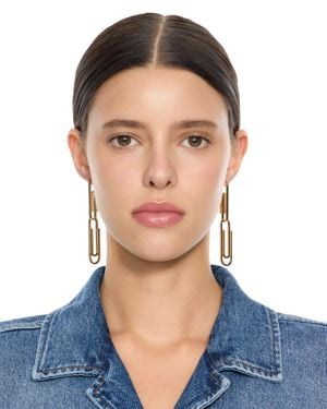 Off-White c/o Virgil Abloh Paperclip Earrings - Blue