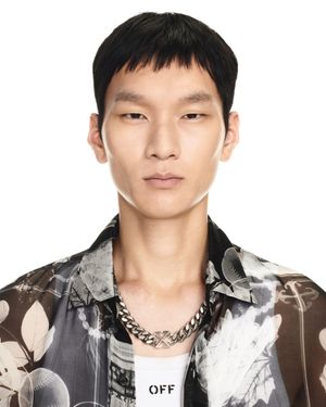 Off-White c/o Virgil Abloh Arrow Chain Necklace - White