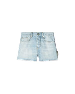 Off-White c/o Virgil Abloh Denim Doll Shorts - Blue