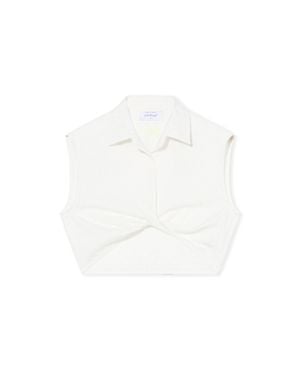 Off-White c/o Virgil Abloh Off Stamp Sleeveless Shirt - White