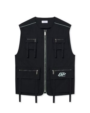 Off-White c/o Virgil Abloh Cordura Multipocket Vest - Black