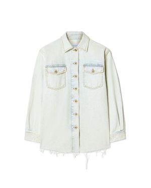 Off-White c/o Virgil Abloh Fresco Arrow Denim Shirt Jkt - White