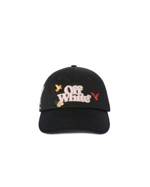 Off-White c/o Virgil Abloh Varsity Baseball Cap - Black