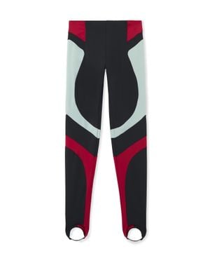 Off-White c/o Virgil Abloh Color Block Leggings - Red