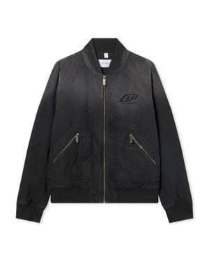 Off-White c/o Virgil Abloh Owr Gradient Bomber Jacket - Black