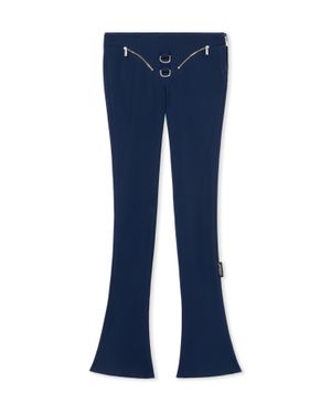 Off-White c/o Virgil Abloh Heavy Jersey Slim Trousers - Blue