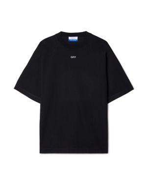 Off-White c/o Virgil Abloh Off Stamp Skate/Tee - Blu