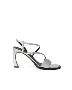 Off-White c/o Virgil Abloh Zip Tie Loop Sandals - White