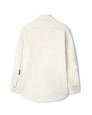 Off-White c/o Virgil Abloh Arrow Padded Overshirt - White