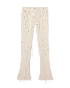 Off-White c/o Virgil Abloh Tweed Slim Pants - Natural