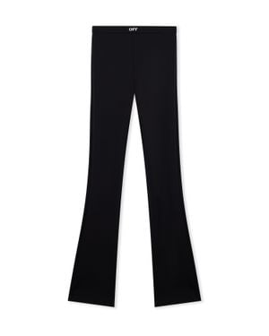 Off-White c/o Virgil Abloh Off Stamp Sleek Split Leggings - Black