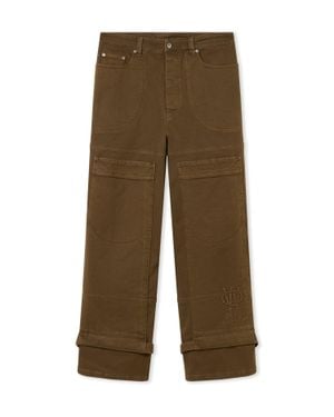 Off-White c/o Virgil Abloh Gothic Ow Gd Drill Relax Carp - Green