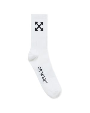 Off-White c/o Virgil Abloh Arrow Mid Calf Socks - White