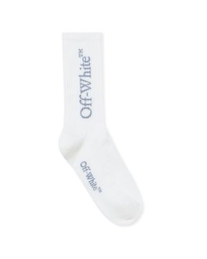 Off-White c/o Virgil Abloh Mid Bookish Calf Socks - White