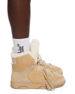 Off-White c/o Virgil Abloh Winter Boots - Natural